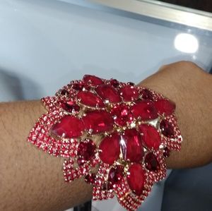 Bracelet with matching earrings